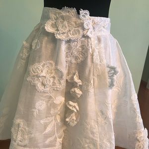 Beautiful white skirts